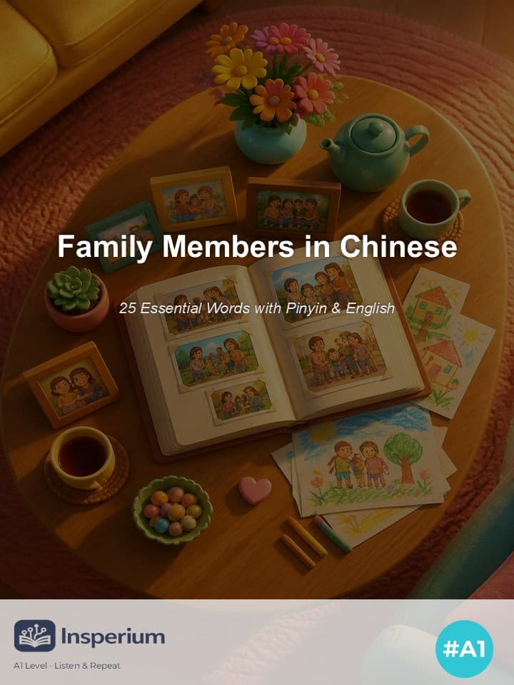 Family Members in Chinese — Complete Guide